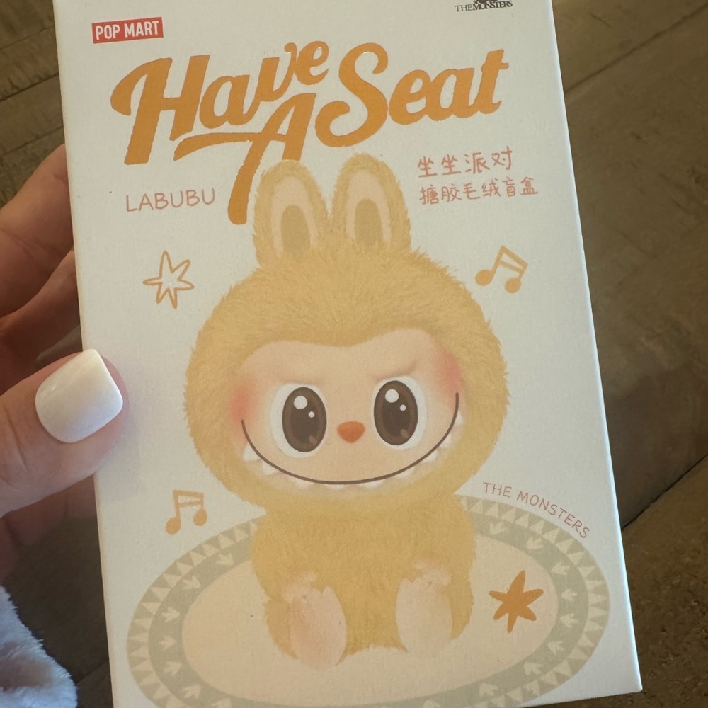 Authentic Sisi Labubu - Have A Seat - Unopened Box